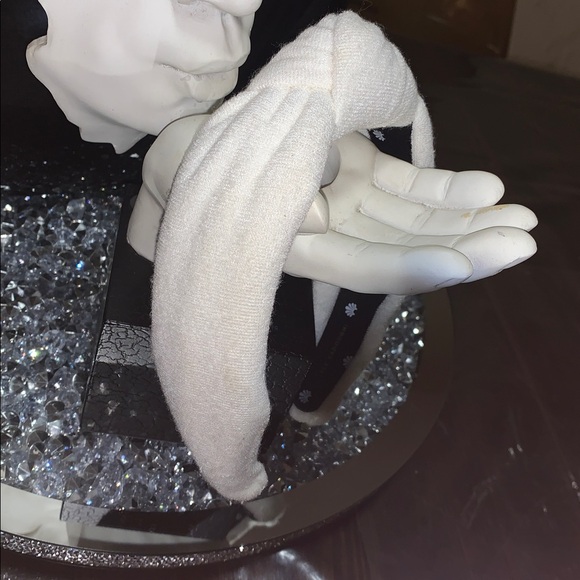 LELE SADOUGHI Terry Cloth Headband  White